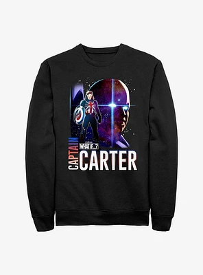 Marvel What If...? Watcher Captain Carter Sweatshirt