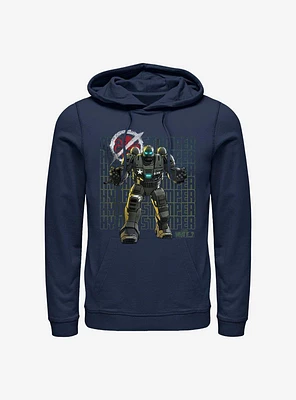 Marvel What If...? Rogers Stomper Hoodie