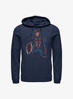 Marvel What If...? Captain Carter Hoodie