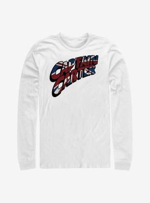 Marvel What If...? Carter Logo Long-Sleeve T-Shirt
