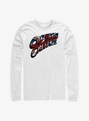 Marvel What If...? Carter Logo Long-Sleeve T-Shirt