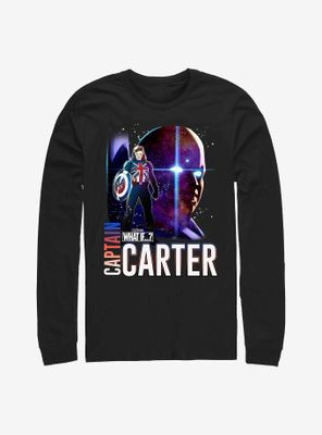 Marvel What If...? Watcher Captain Carter Long-Sleeve T-Shirt