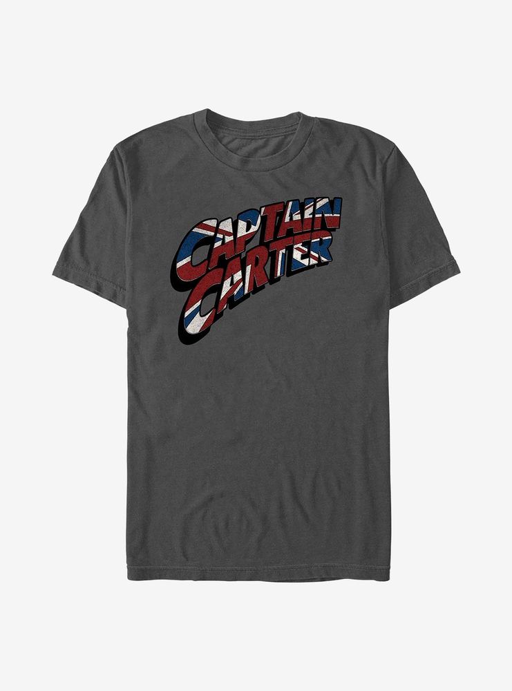 Marvel What If...? Carter Logo T-Shirt