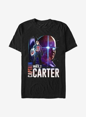 Marvel What If...? Watcher Captain Carter T-Shirt