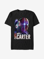 Marvel What If...? Watcher Captain Carter T-Shirt