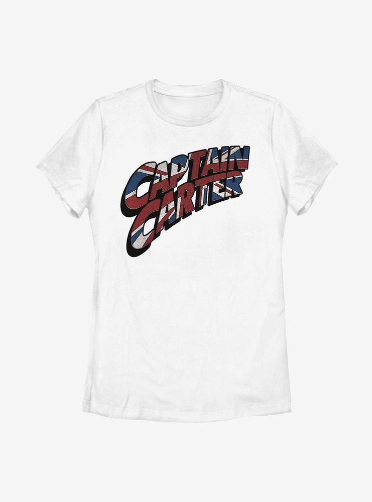 Marvel What If...? Carter Logo Womens T-Shirt