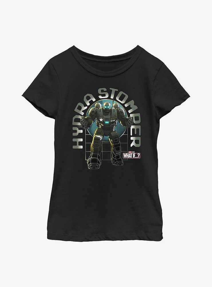 Marvel What If...? Hydra Stomper Stomp Youth Girls T-Shirt