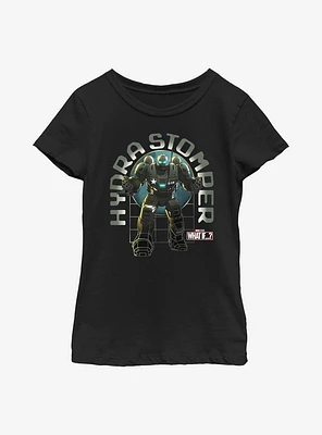 Marvel What If...? Hydra Stomper Stomp Youth Girls T-Shirt