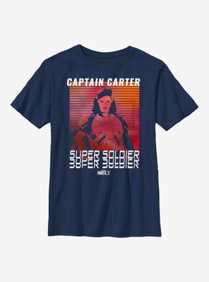 Marvel What If...? Carter Crashes Youth T-Shirt