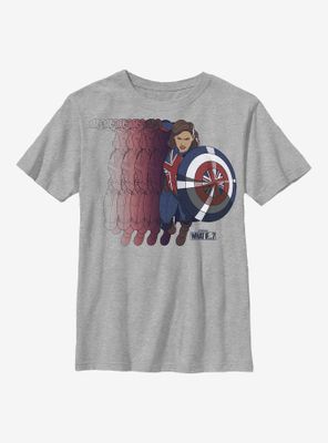 Marvel What If...? Carter Spreader Youth T-Shirt