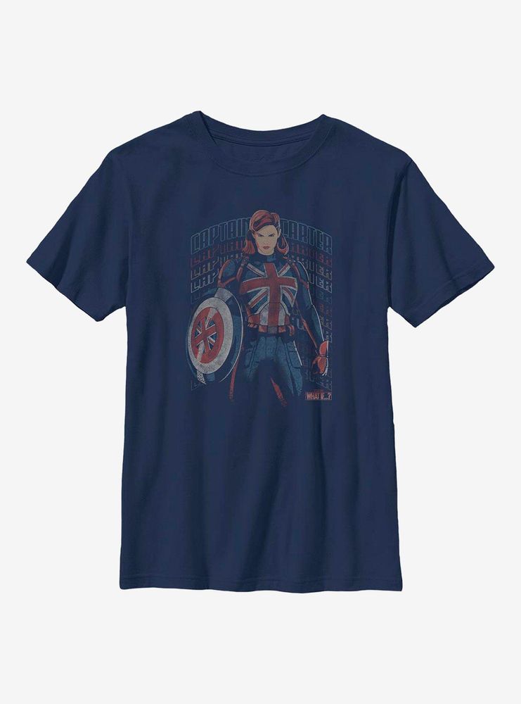 Marvel What If...? Union Carter Youth T-Shirt