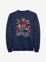 Marvel What If...? Union Jacked Sweatshirt