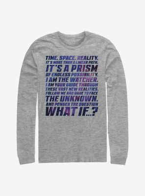 Marvel What If...? Space Prism Long-Sleeve T-Shirt