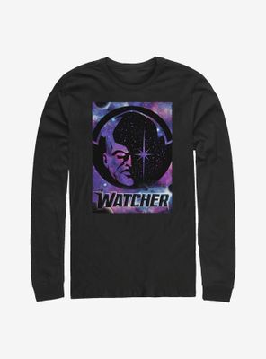Marvel What If...? The Watcher Poster Long-Sleeve T-Shirt