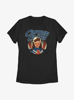 Marvel What If...? Captain Mean Mug Womens T-Shirt