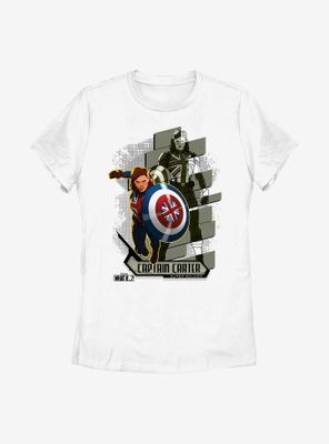 Marvel What If...? Carter Attacks Womens T-Shirt