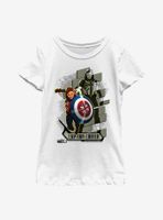 Marvel What If...? Carter Attacks Youth Girls T-Shirt