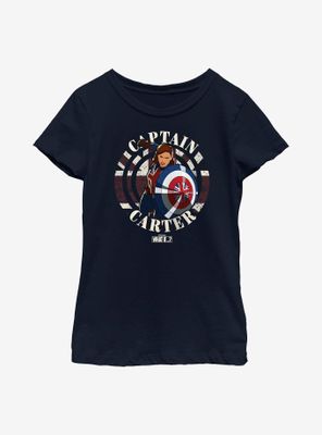 Marvel What If...? Carter Stamp Youth Girls T-Shirt