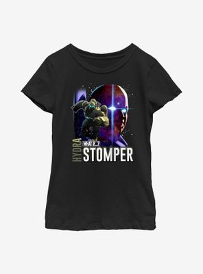 Marvel What If...? Watcher Hydra Stomper Youth Girls T-Shirt
