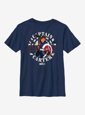 Marvel What If...? Carter Stamp Youth T-Shirt