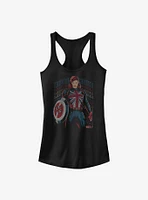 Marvel What If...? The Hydra Stomper Captain Carter Girls Tank