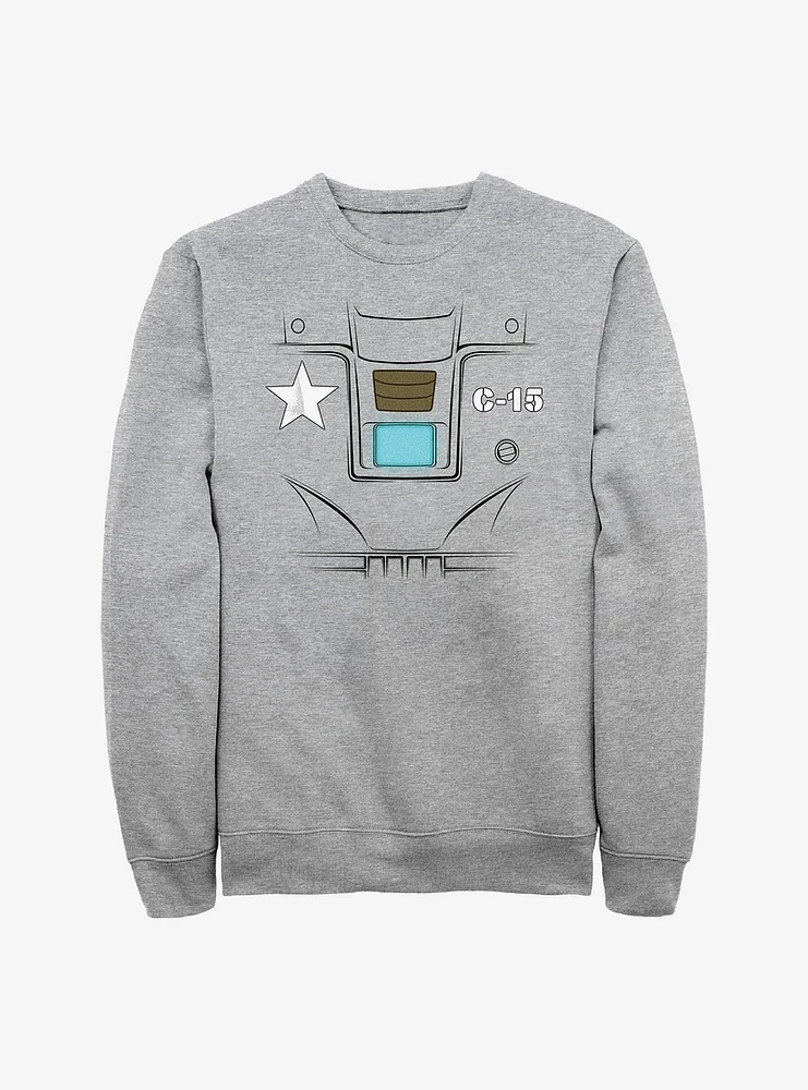 Marvel What If...? Captain Carter Punch Crew Sweatshirt