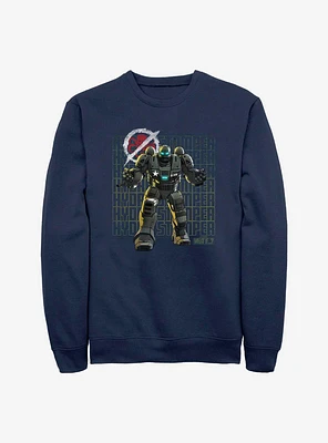 Marvel What If...? Rogers Suit Crew Sweatshirt