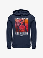 Marvel What If...? Captain Carter Super Soldier Hoodie