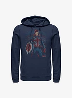 Marvel What If...? The Hydra Stomper Captain Carter Hoodie