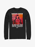 Marvel What If...? Captain Carter Super Soldier Long-Sleeve T-Shirt