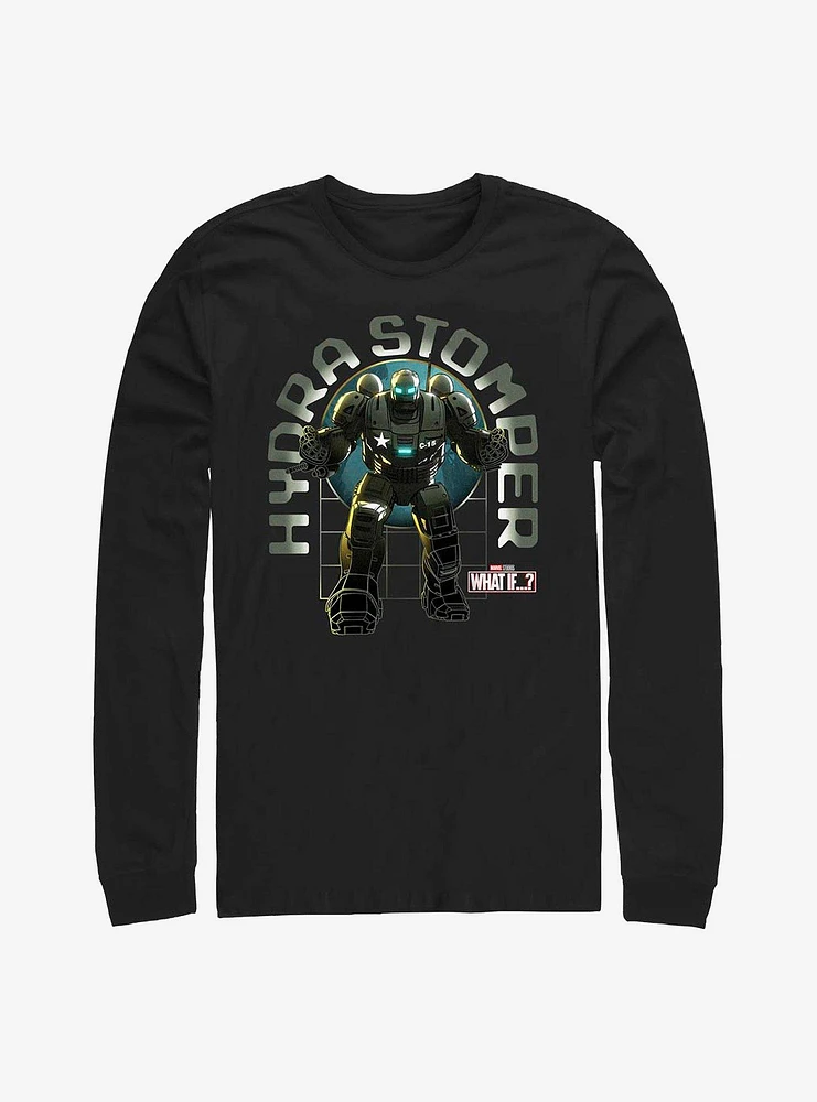 Marvel What If...? Hydra Captain Carter Pose Long-Sleeve T-Shirt