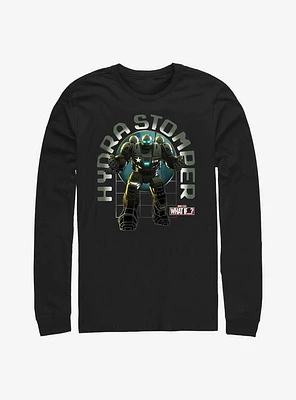 Marvel What If...? Hydra Captain Carter Pose Long-Sleeve T-Shirt