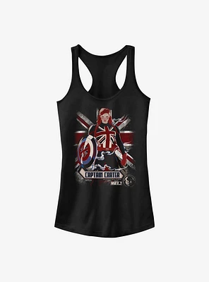 Marvel What If...? Captain Carter Flag Girls Tank