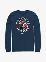 Marvel What If...? Carter Stamp Long-Sleeve T-Shirt