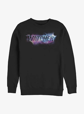 Marvel What If...? The Watcher Galaxy Crew Sweatshirt