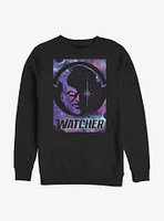 Marvel What If...? The Watcher Poster Crew Sweatshirt