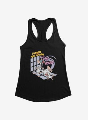 Animaniacs Pinky And The Brain Take Over World Womens Tank Top