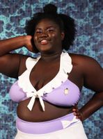 Ouran High School Host Club Uniform Ruffled Swim Top Plus