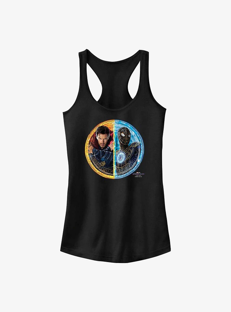 Marvel Spider-Man: No Way Home Spidey Doctor Strange Circle Girls Tank