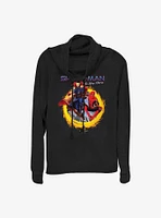 Marvel Spider-Man: No Way Home Doctor Strange Cowlneck Long-Sleeve Girls Top