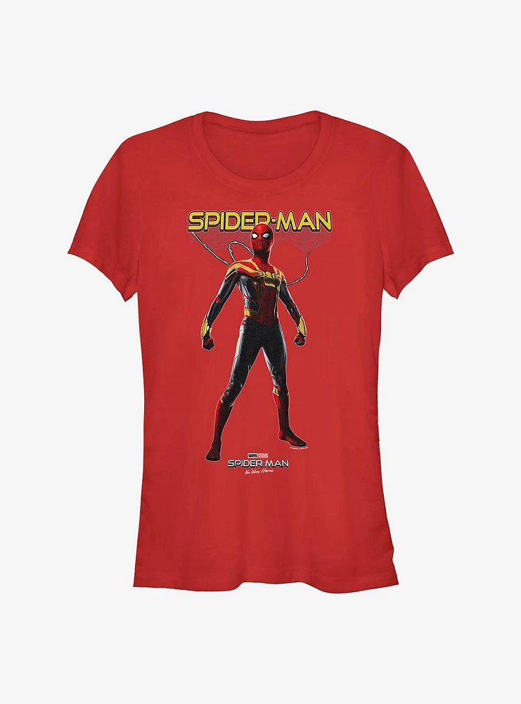 Marvel Spider-Man: No Way Home Spiderweb Hero Girls T-Shirt