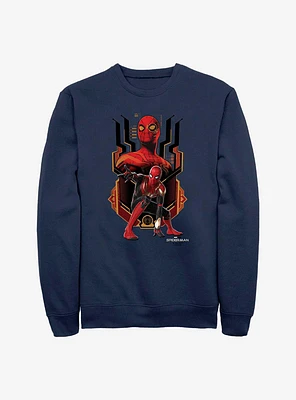 Marvel Spider-Man: No Way Home Integrated Suit Crew Sweatshirt