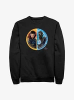 Marvel Spider-Man: No Way Home Spidey Doctor Strange Circle Crew Sweatshirt