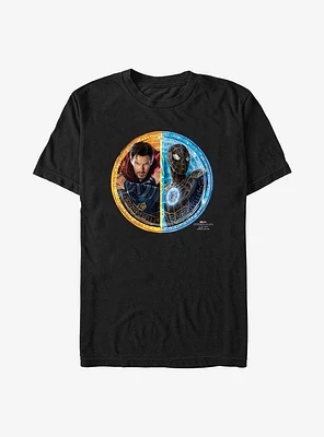 Marvel Spider-Man: No Way Home Spidey Doctor Strange Circle T-Shirt