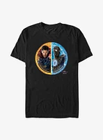 Marvel Spider-Man: No Way Home Spidey Doctor Strange Circle T-Shirt