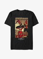 Marvel Spider-Man: No Way Home Three Panel Spidey T-Shirt