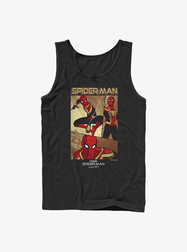 Marvel Spider-Man: No Way Home Three Panel Spidey Tank