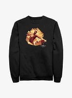 Marvel Spider-Man: No Way Home Gold Web Shot Crew Sweatshirt