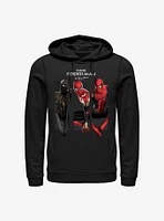 Marvel Spider-Man: No Way Home Three Poses Hoodie