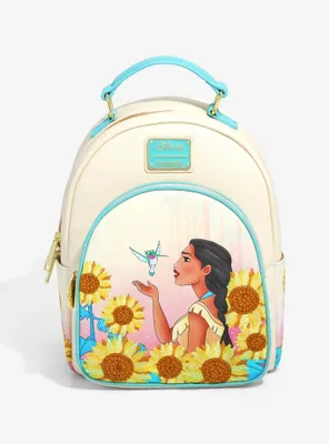 Loungefly Disney Pocahontas Sunflowers Mini Backpack - BoxLunch Exclusive